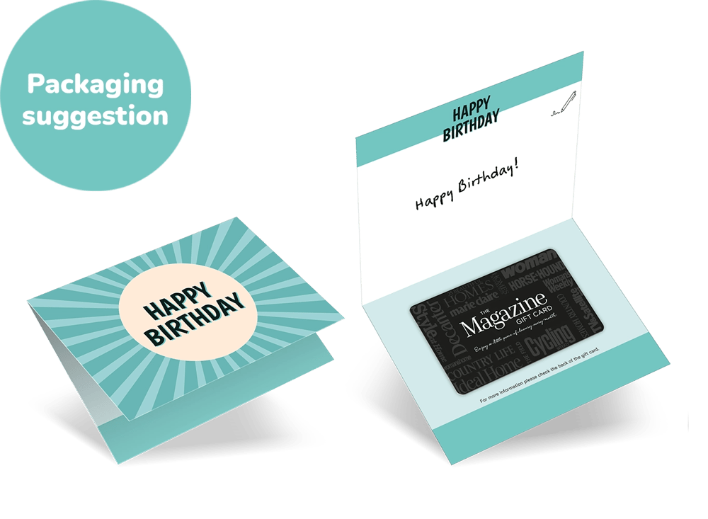 The Magazine Gift Card